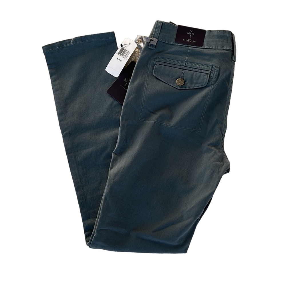 NWT NYDJ Samantha Utility Pants 2P - Picture 4 of 16